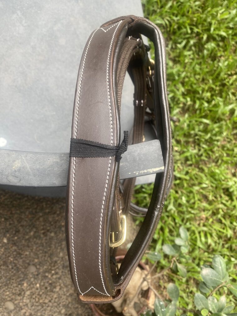 Imported full leather bridle. NEW