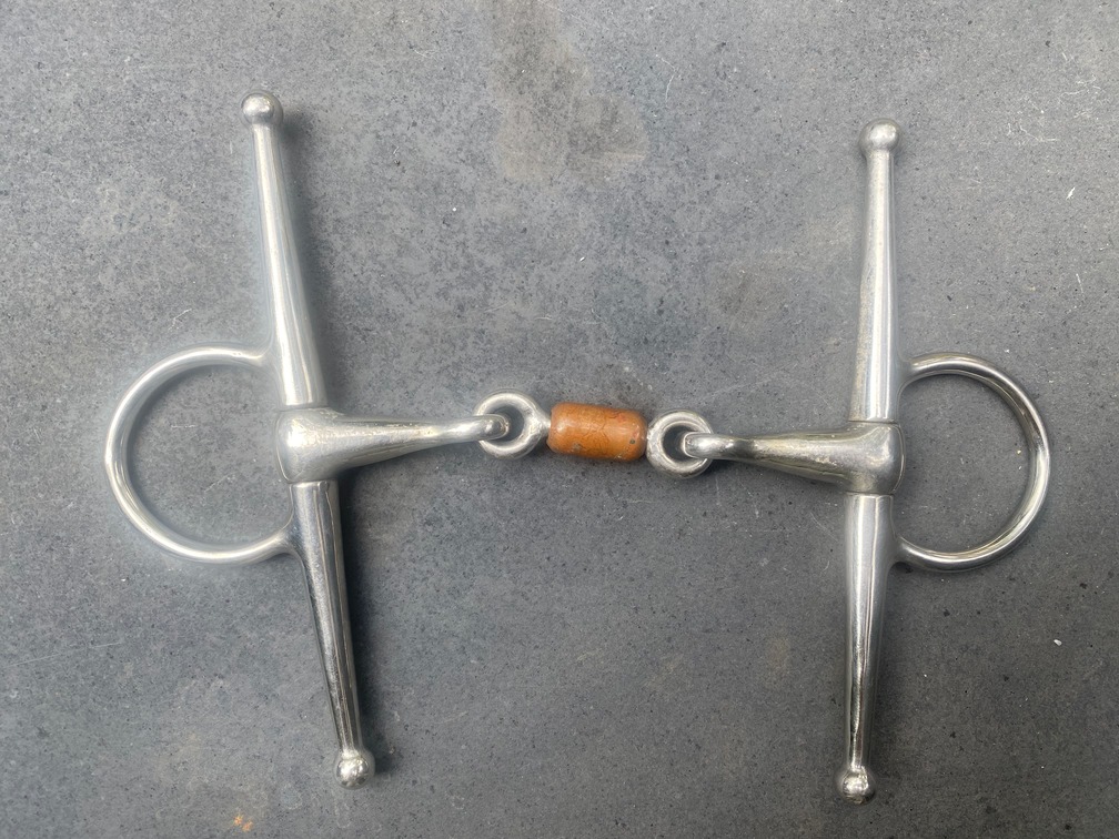 Coronet Copper Roller full cheek bit